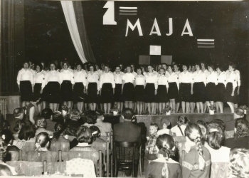 Powiększ zdjęcie: akademia 1-majowa 1960