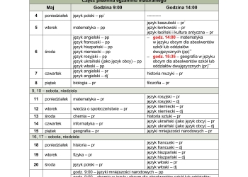 Powiększ zdjęcie: Harmonogram egzaminow w 2026-obrazy-0