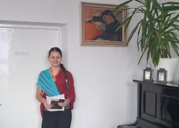 Powiększ zdjęcie: Lekcja_ze_Skąpca_-_uczniowie_klasy_2HT_(7)